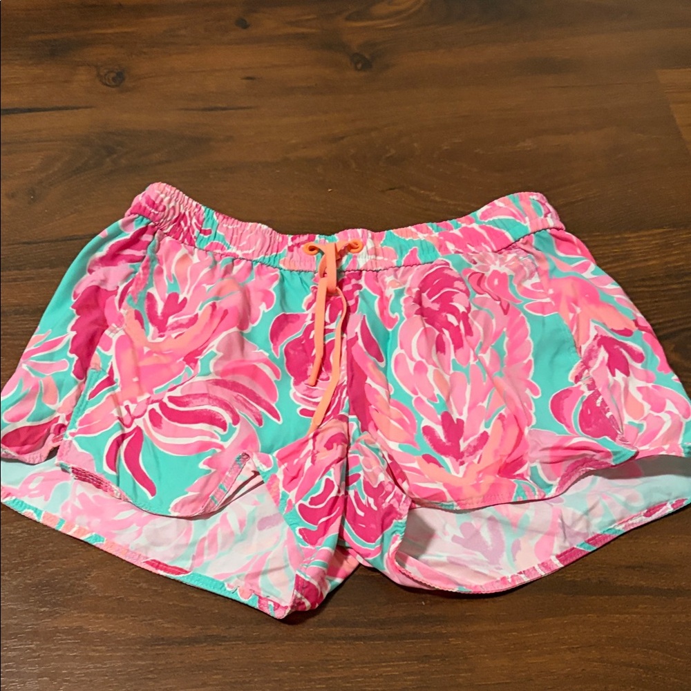 Lilly Pulitzer 🩷🌴Athletic Shorts - Pink & Turquoise